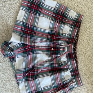 Aerie Christmas and Cheetah PJ Boxer Shorts